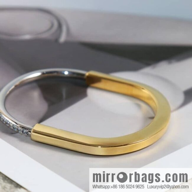 Tiffany Lock Full Drill, Half Drill, Spaced Drill, Glossy Lock Bracelet Bracelet