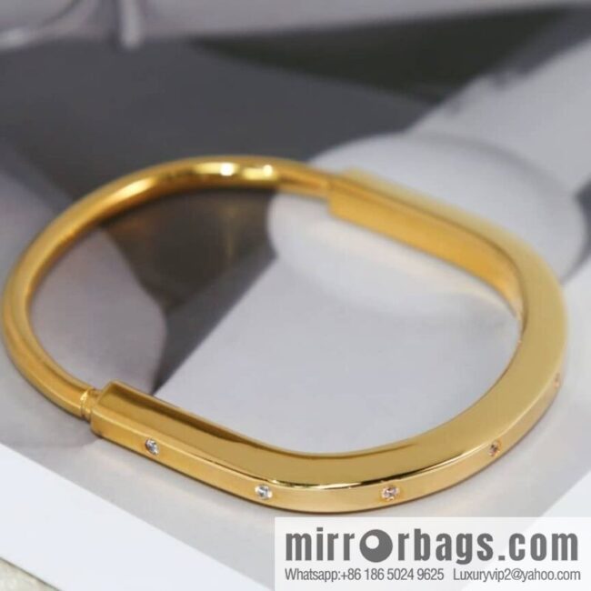 Tiffany Lock Full Drill, Half Drill, Spaced Drill, Glossy Lock Bracelet Bracelet