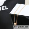 New ☑️ Chanel 2022 COCO CRUSH diamond small golden bean necklace