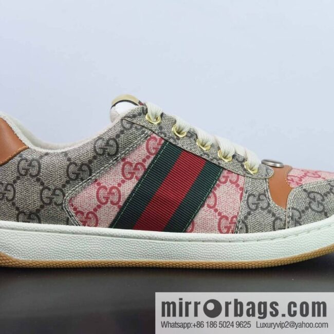 Gucci Distressed Screener sneakers Gucci dirty shoes series