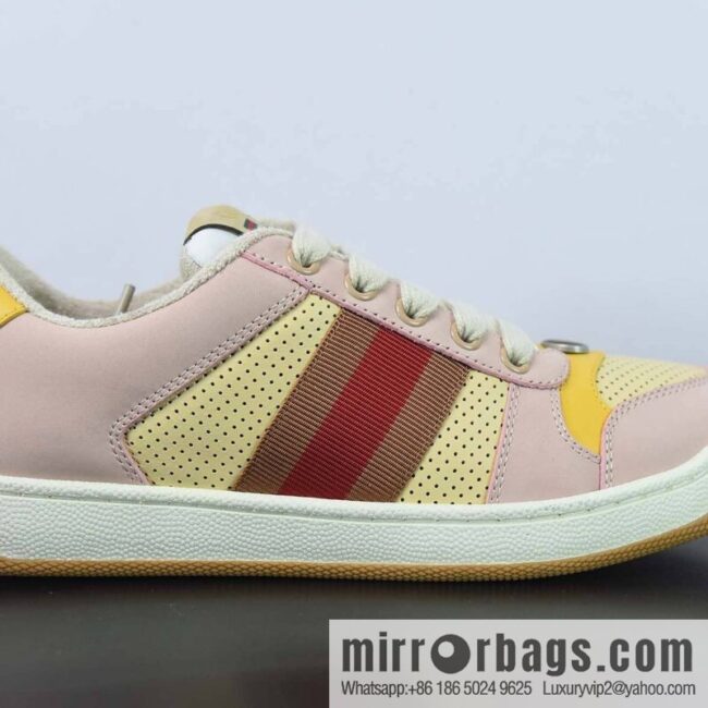 Gucci Distressed Screener sneakers Gucci dirty shoes series