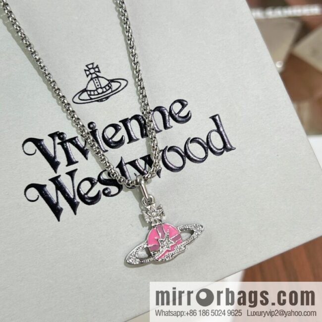 New ☑️ Vivienne Westwood Queen Mother Saturn necklace