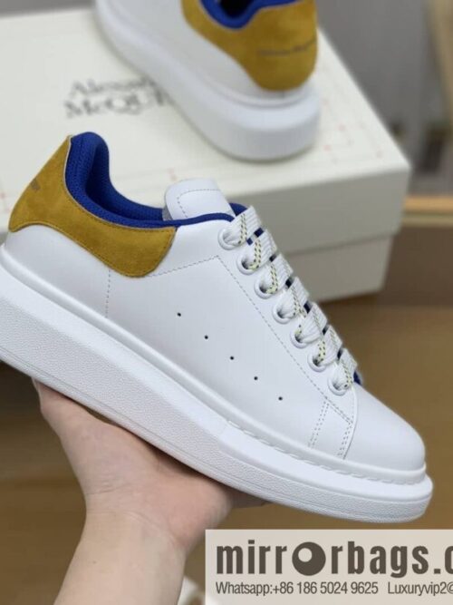 AlexanderMcQueen [MQ Double Layer Yellow Tail] Upgraded MQ~ Unisex sneakers of the same style