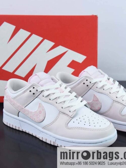 wsxc1678453698698_4-800x800xstaba0wzqw30936_20250716033042.jpg NK Dunk Low \"Pink Paisley\" Cherry Blossom Powder, Cashew Blossom, Low Top Casual Shoes FD1449-100