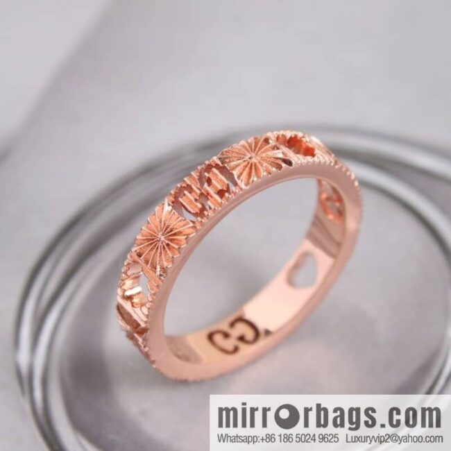 New gucci Gucci lcon series double G ring