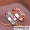 New gucci Gucci lcon series double G ring