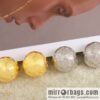 Louis Vuitton Louis Vuitton LV ball monogram stud earrings
