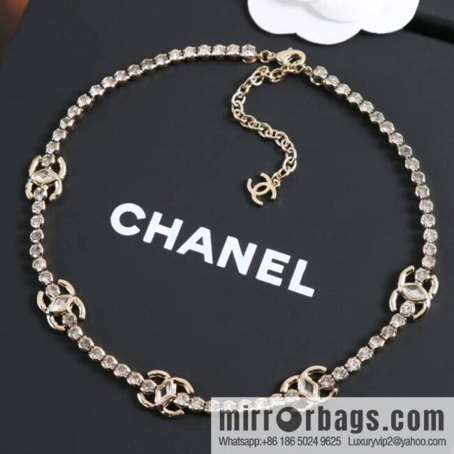 New ☑️ Chanel double c diamond necklace