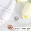 Chanel double c camellia necklace