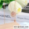 Chanel double c camellia necklace