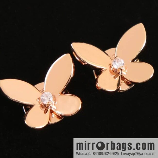 GRAFF butterfly stud earrings