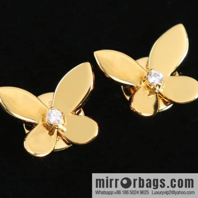 GRAFF butterfly stud earrings