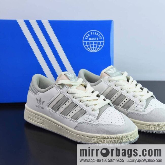 Adidas Originals Centennial 85 Low \"leather (fabric) beige light gray\" Unisex sneakers GX2213