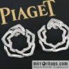 Piaget rose stud earrings