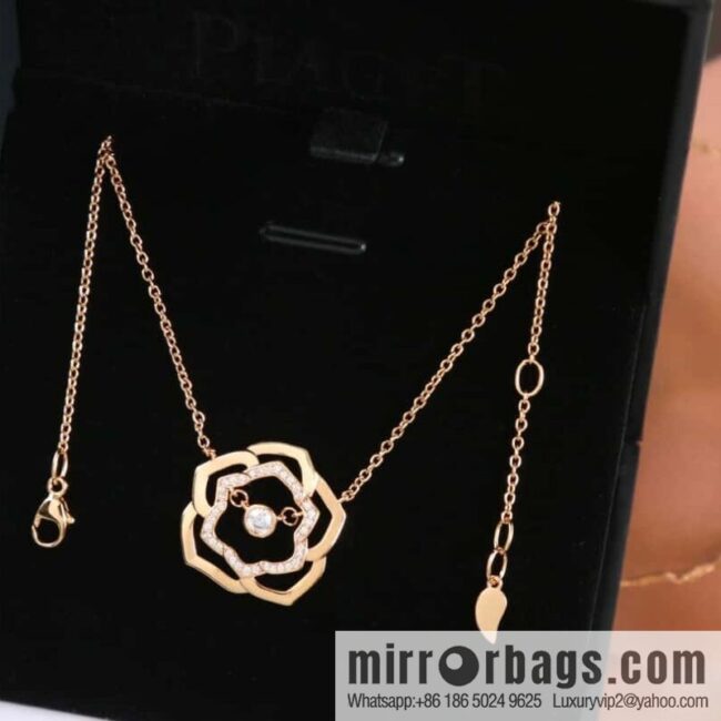 Piaget rose necklace