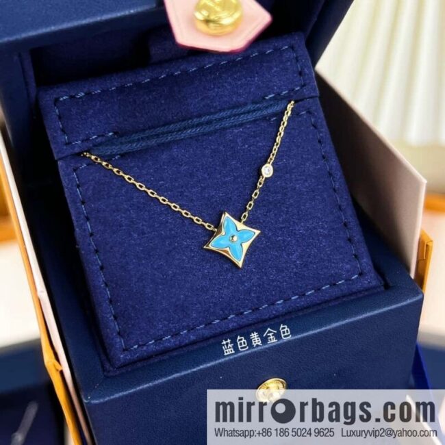 Louis Vuitton Louis Vuitton lv diamond fritillary necklace
