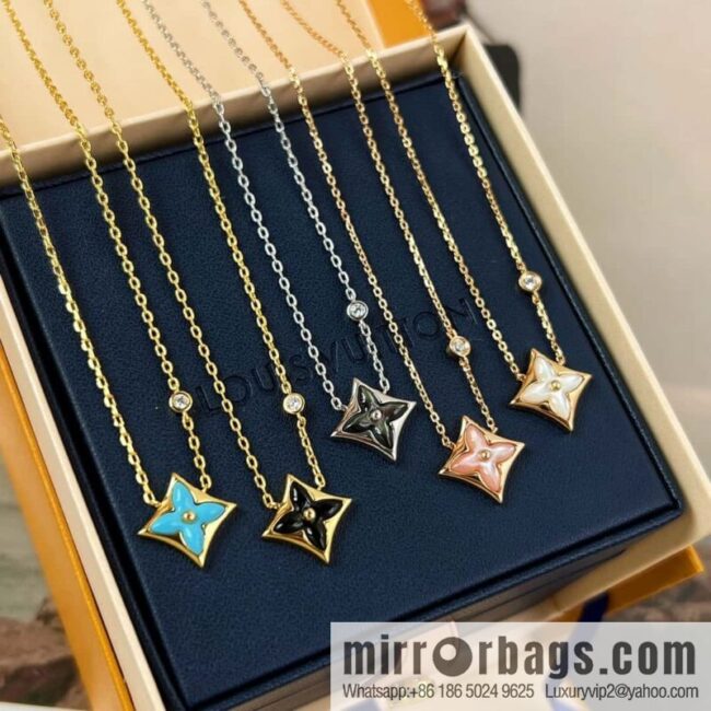 Louis Vuitton Louis Vuitton lv diamond fritillary necklace
