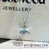 New ☑️ Vivienne Westwood Queen Mother Saturn Sapphire necklace