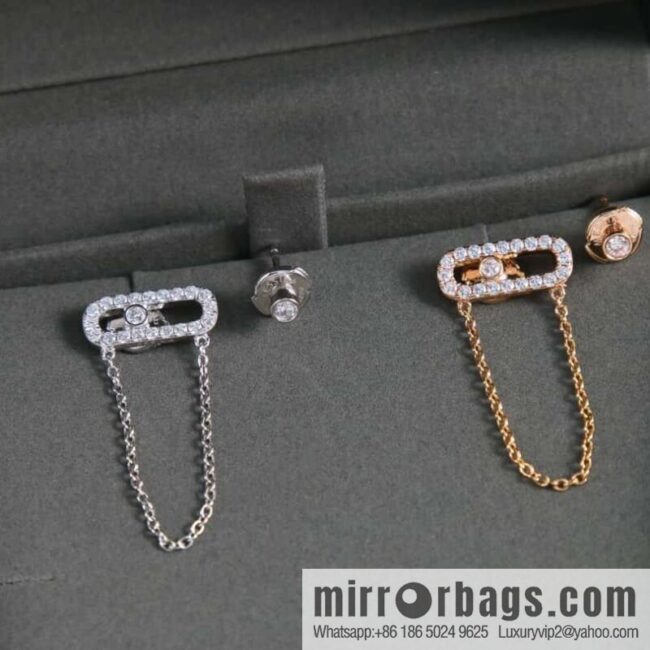 Messika MOVE UNO Asymmetrical earrings