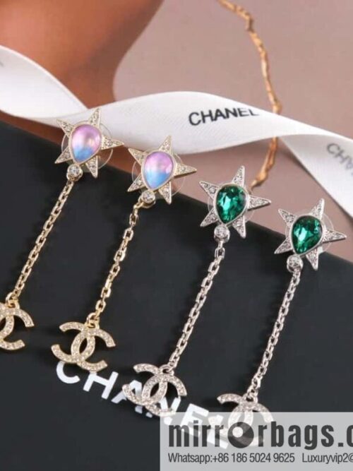 wsxc1679660021100_0-800x800zsr5pmdqtkg183235_20250708201223.jpg New ☑️ Chanel c2 pentagram full diamond double c stud earrings