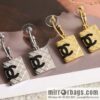 New ☑️ Chanel medieval series c2 diamond double c stud earrings