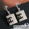 New ☑️ Chanel medieval series c2 diamond double c stud earrings