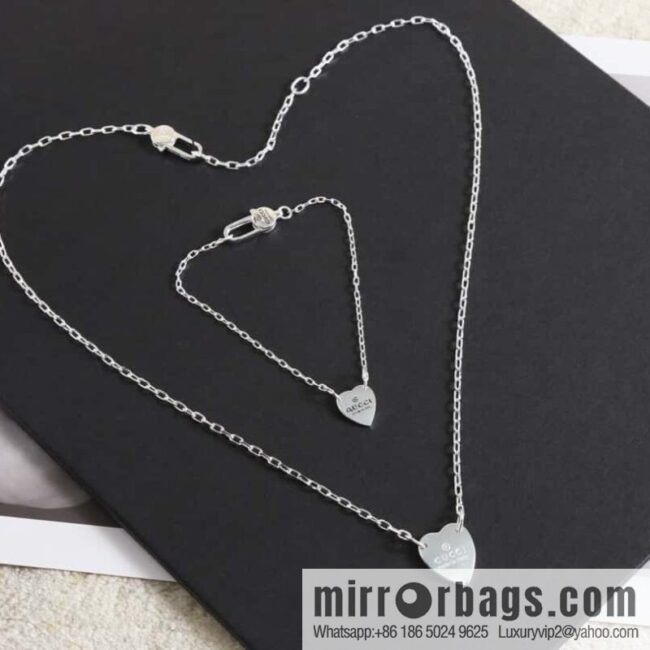 wsxc1679747149927_4-800x800vs12xd1r20j183108_20250708200844.jpg New Gucci gucci love peach heart necklace bracelet