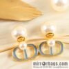 New ☑️ Dior size pearl CD stud earrings