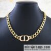 New ☑️ Dior enamel CD necklace