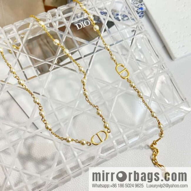 wsxc1680008684936_0-800x800jjhlhl11euk182869_20250708200210.jpg New ☑️ Dior pearl CD necklace bracelet