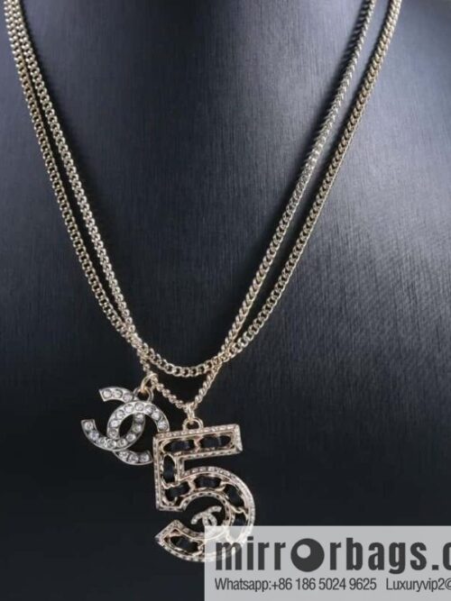 wsxc1680180060596_4-800x800odcq40jdmvm182812_20250708200033.jpg New ☑️ Chanel double c5 character black leather rope long necklace