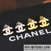 New ☑️ Chanel c1 mini double c glossy earrings