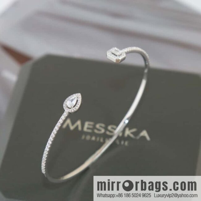 Messika My Twin Toi & Moi Skinny Open Bracelet Bracelet