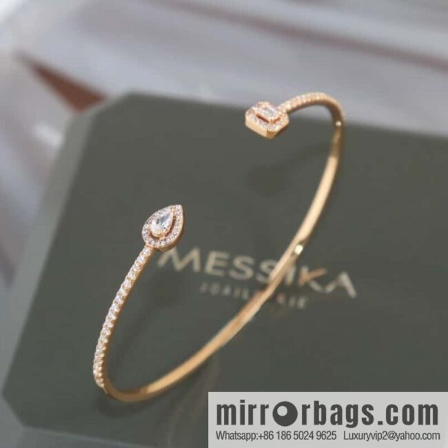 Messika My Twin Toi & Moi Skinny Open Bracelet Bracelet