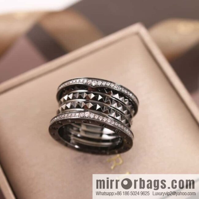wsxc1680180086682_7-800x8001m3xuxv5vjj182695_20250708195717.jpg BVLGARI Bulgari new double row diamond black willow ring