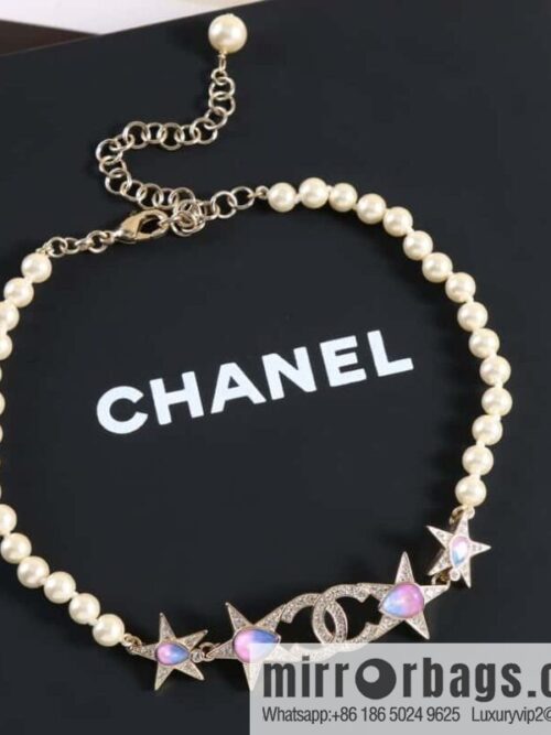 wsxc1680353077240_0-800x800mhxmxxacktr182586_20250708195403.jpg New ☑️ Chanel Double C Pentagram ⭐ Star Pearl Necklace