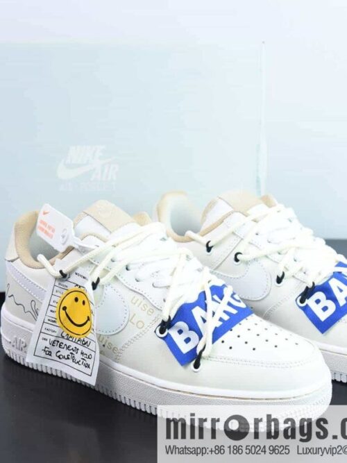 wsxc1681130947827_4-800x800ryxao5njwqg18869_20250716014437.jpg Nike Air Force 1 AF1 Air Force One/low-top, beige, smiley face, item number: CW2288-111