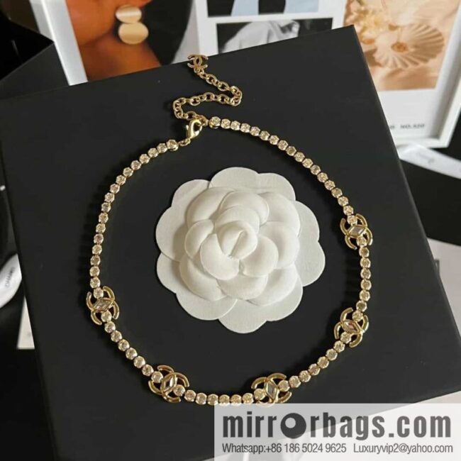 New ☑️ Chanel double c diamond necklace