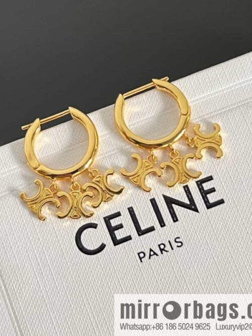 wsxc1681215153432_4-800x8005hkuk0jj5vz179352_20250708181559.jpg New ☑️ Celine Arc de Triomphe fringed earrings