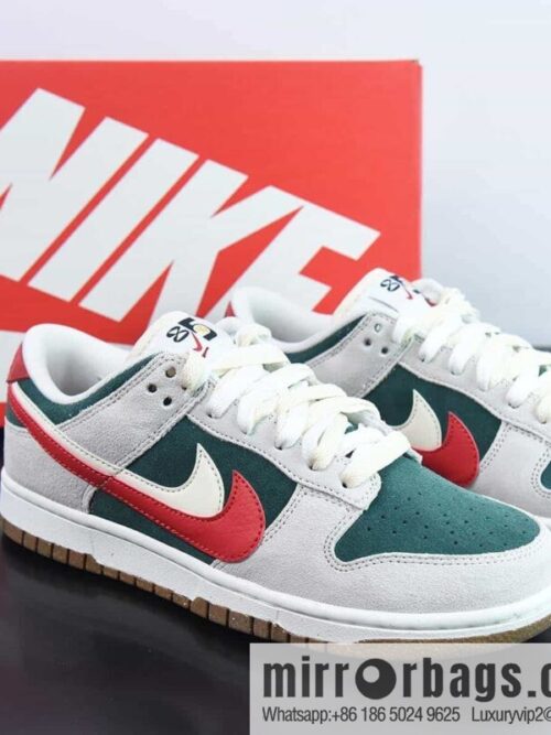 wsxc1681215204623_4-800x80041pj0ny5e0018836_20250716014418.jpg NIKE SB Dunk Low sports and leisure low-top board shoes, double hook, beige red and green, item number: DO9457-127