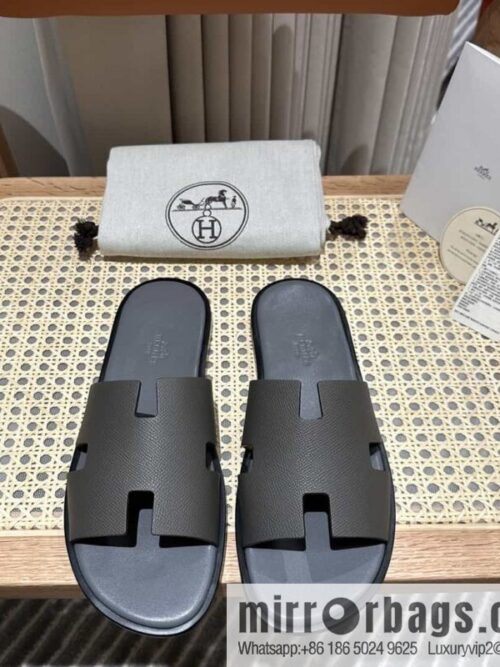 wsxc1681388408473_0-800x800qzvrfk14b0y18507_20250716014102.jpg Hermes Hermès Italian imported leather classic men\'s slippers