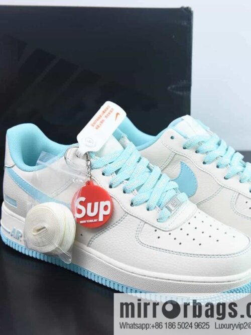 wsxc1681388427720_4-800x800hhiyswuhxh018463_20250716014036.jpg Nike Air Force 1 07 Low \"meter sky blue\" supreme joint Air Force No. 1 low-top casual board shoes 3M reflective item number: SU0220-002