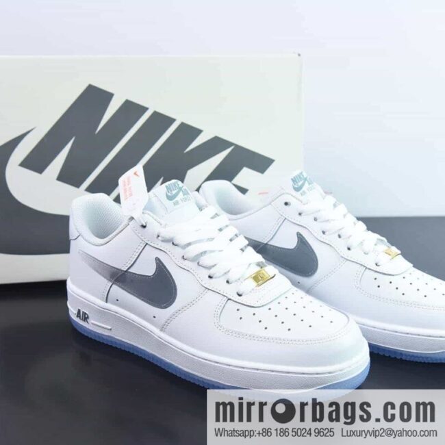 Nike Air Force 1 Low \'07 \"gradual change gray\" low-top Air Force No. 1 casual board shoes, item number: CO3363-365