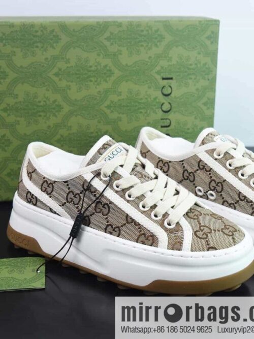 wsxc1681733909927_4-800x800cvwkvp33knj14888_20250716010839.jpg Gucci Gucci 202ss Spring Summer New Color Tennis 1977 Print Sneakers sneakers