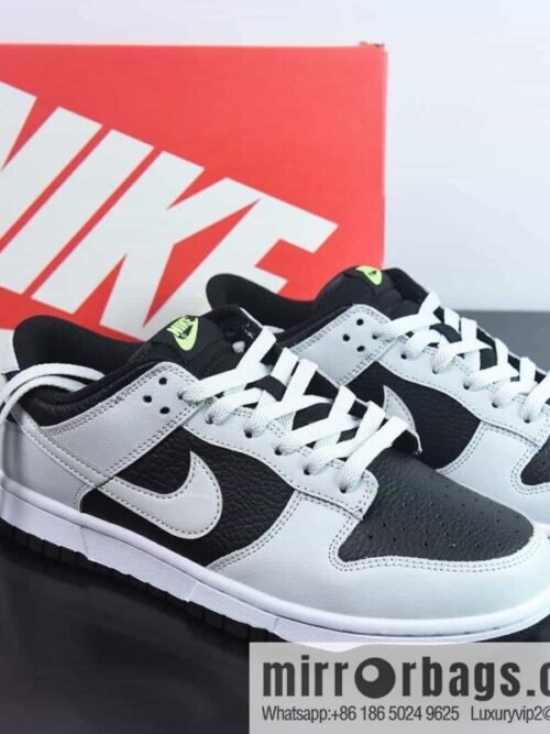 wsxc1681822435563_4-800x8003hkiwtqikhe14789_20250716010746.jpg SB Dunk Low \"Grey Panda Volt\" Dunk series low-top casual sports skateboard shoes \"shadow gray black neon green\" FD9756-001