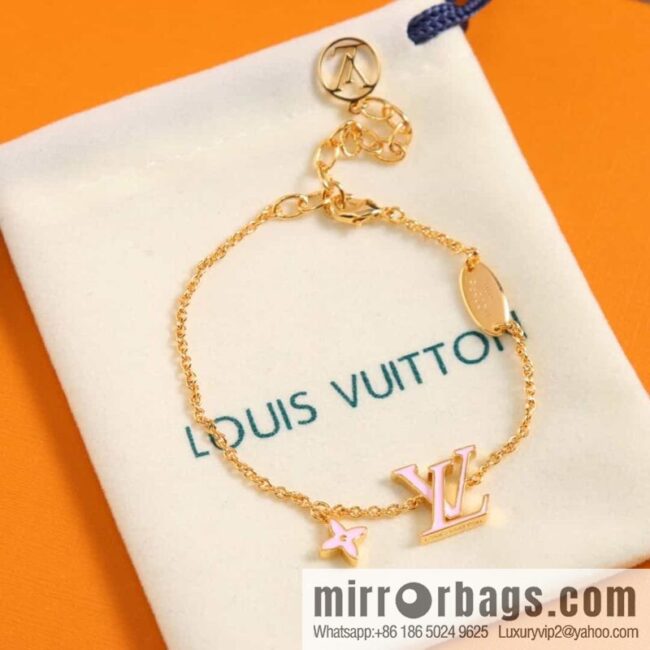wsxc1681908486075_0-800x800wz1csynhzo0178905_20250708180237.jpg Louis Vuitton LV pink enamel necklace bracelet