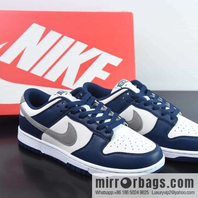 NIKE SB Dunk Low sports and leisure low-top board shoes, midnight blue, white and blue, item number: FD9749 400.