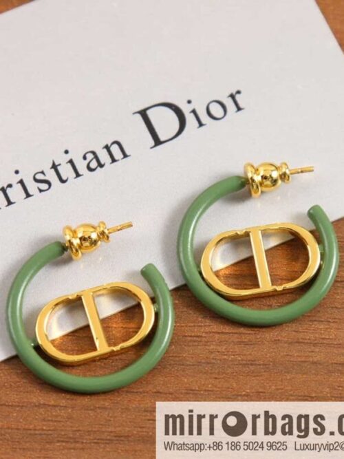 wsxc1681995002932_0-800x800kgpawnrltn3178675_20250708175608.jpg New ☑️ Dior green enamel CD stud earrings