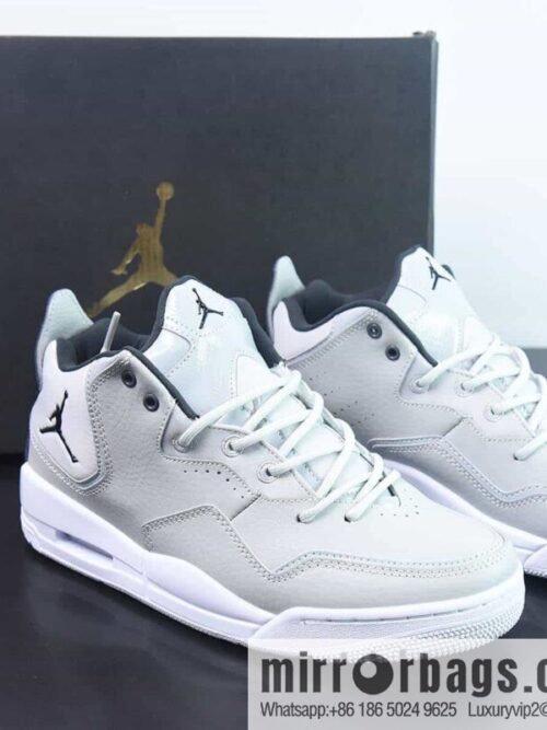 wsxc1681995105746_4-800x800cxvbk1o53e314723_20250716010705.jpg AirJordan Courtside 23 short version AJ23 gray and black Vintage middle help, basketball shoes, item number: AR1002-002