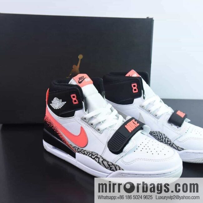 Air Jordan Legacy 312 High \"NRG\" Jordan\'s strongest three-in-one mixed version High top, burst pattern, splashing ink Item number: AQ4160 108